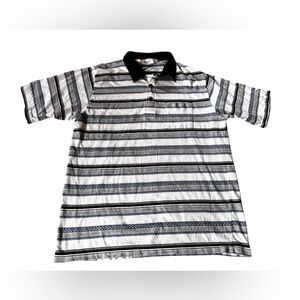 Vintage Classics By Palmland Polo T Shirt Striped Men Size XL